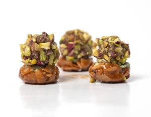Balls of Dates with Pistachio